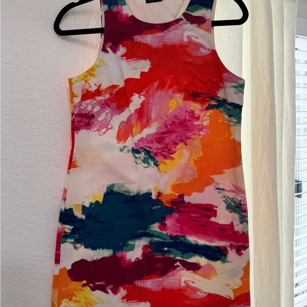 Kate Spade Multicolor Abstract Shift Dress